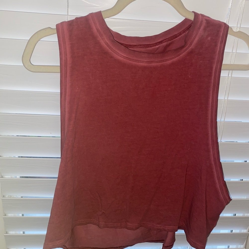 Lululemon Chianti Crop Tank 8